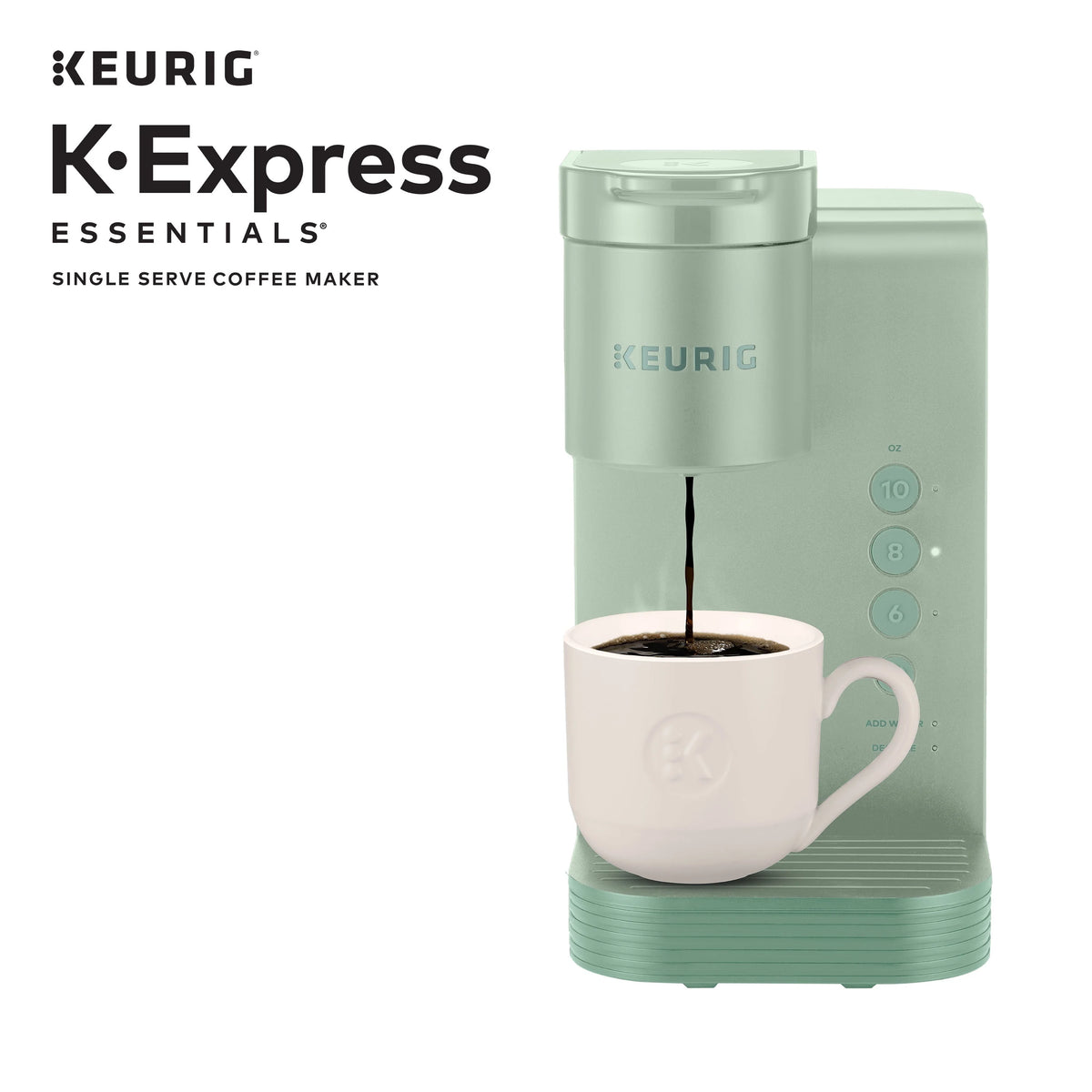 Single Serve K-Cup Pod Coffee Maker, Black F420657