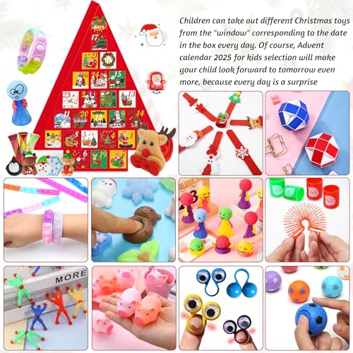 24 Days Fidget Toy Advent Calendar T3525