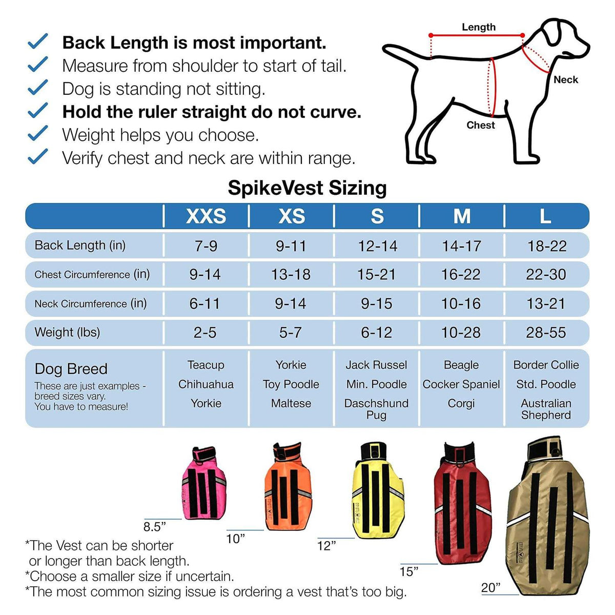 Reflective Dog Harness Vest with Spikes A970506