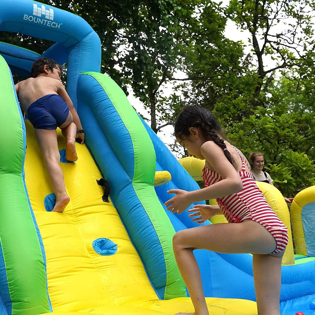 Inflatable Water Slide with Splash Pool and Climbing R1922