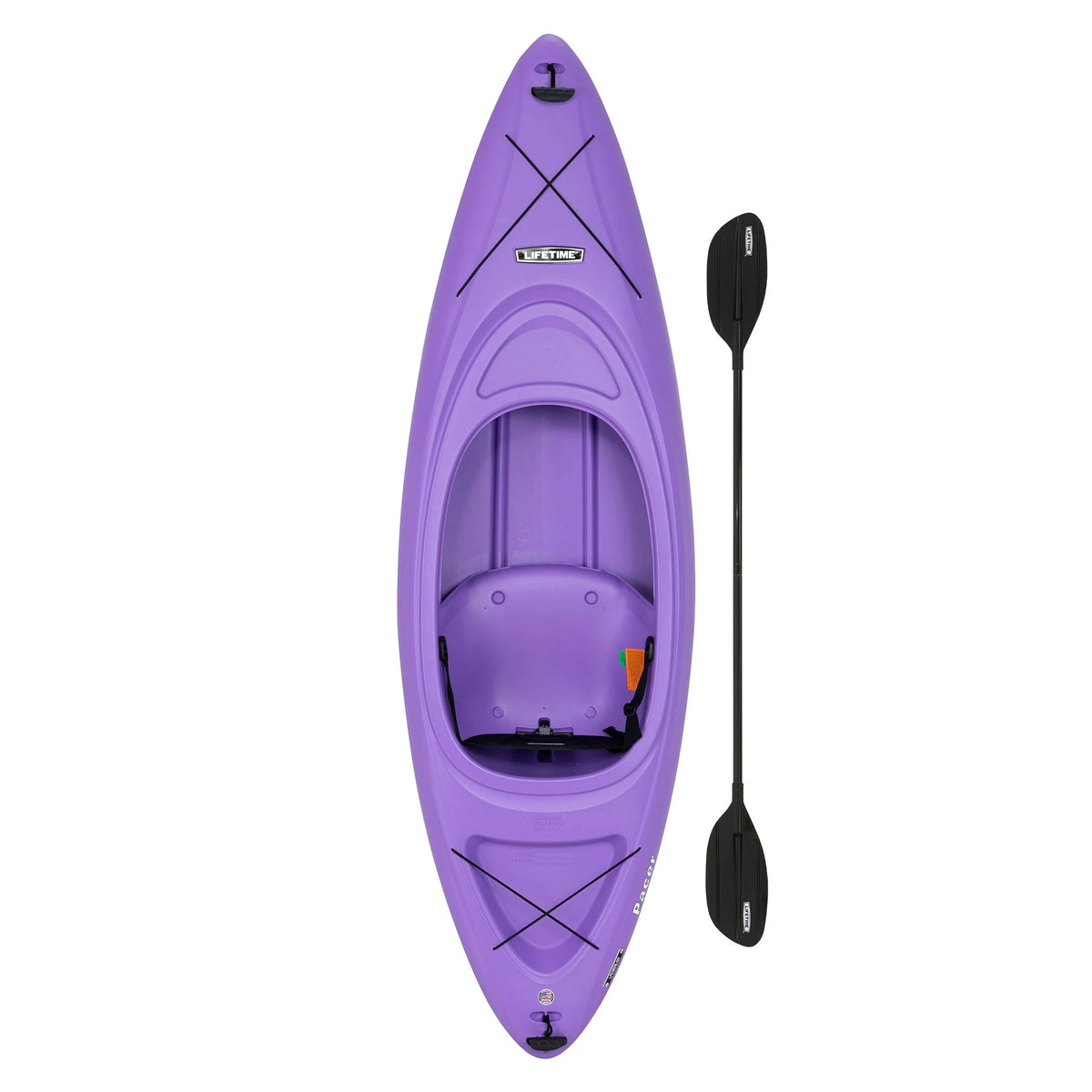 Green 8 ft Sit-Inside Kayak X733