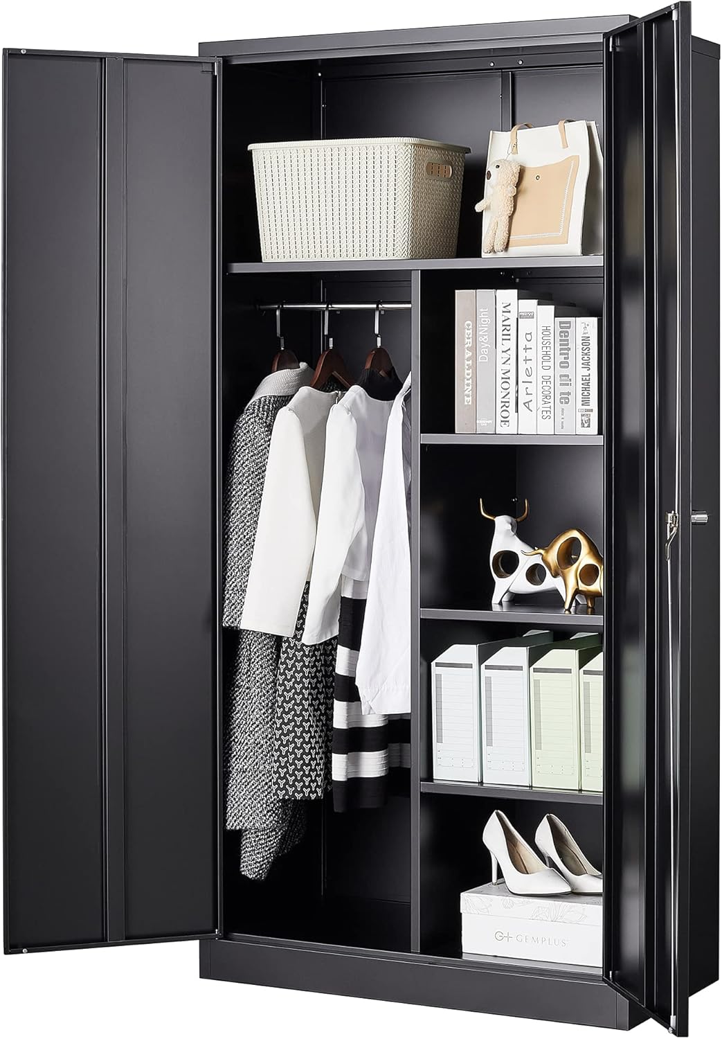 Metal Storage Cabinet with 4 Adjustable Shelves F525