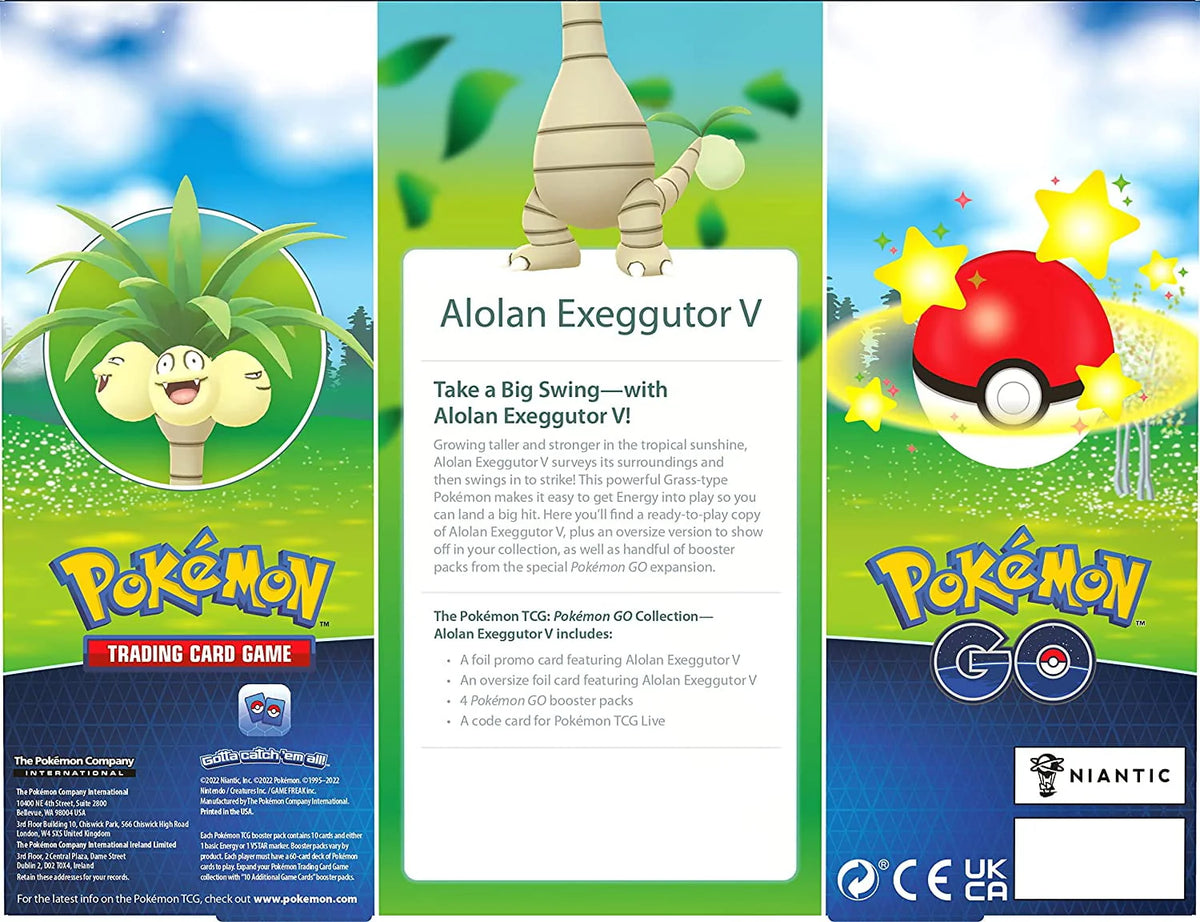 Pokemon GO TCG Trading Card Game Box I750
