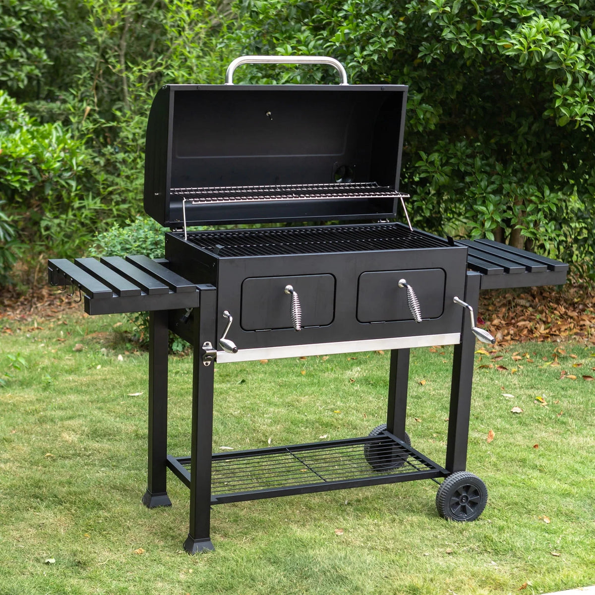 Charcoal Grill Portable BBQ Grill Black P697507