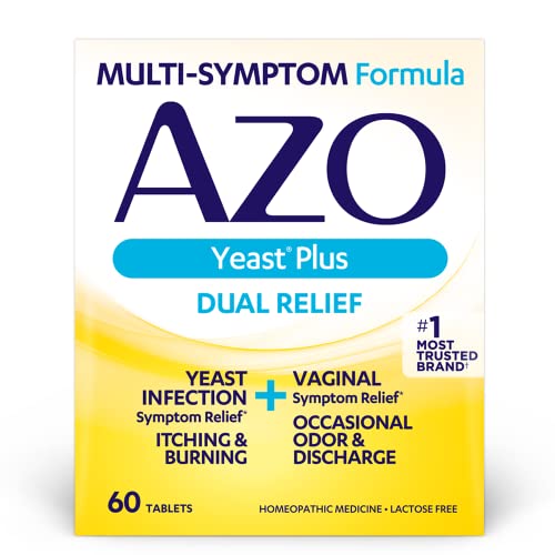Yeast Infection Symptom Relief Tablets 60 Count D424420