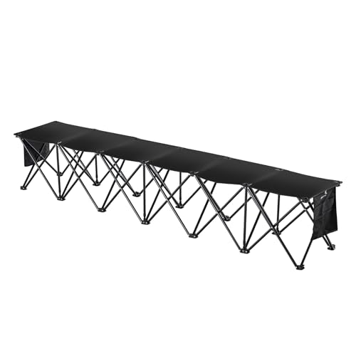 Portable Folding Bench with Carry Bag & Backrest G201856