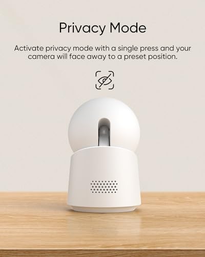 2K Resolution 360° Pan and Tilt Indoor Security Camera W651253