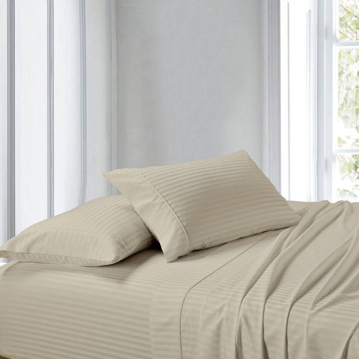 Striped Waterbed Sheets Q2508