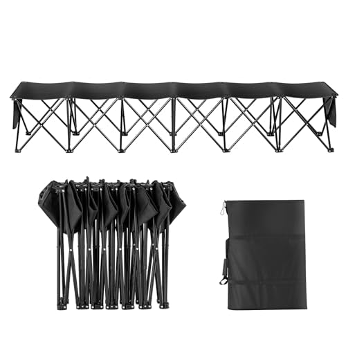 Portable Folding Bench with Carry Bag & Backrest G201856