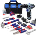 12V Cordless Drill 177 Pieces Combo Kit with Storage Bag and Lithium-Ion Battery & Charger Z613
