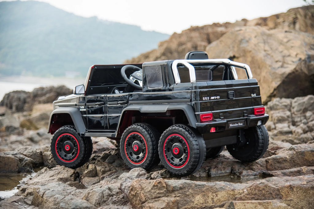 24V Kids Ride-on Truck with Remote, 6 Wheel Y6471