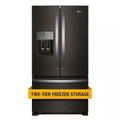 French Door Refrigerator in Black Stainless Q807695