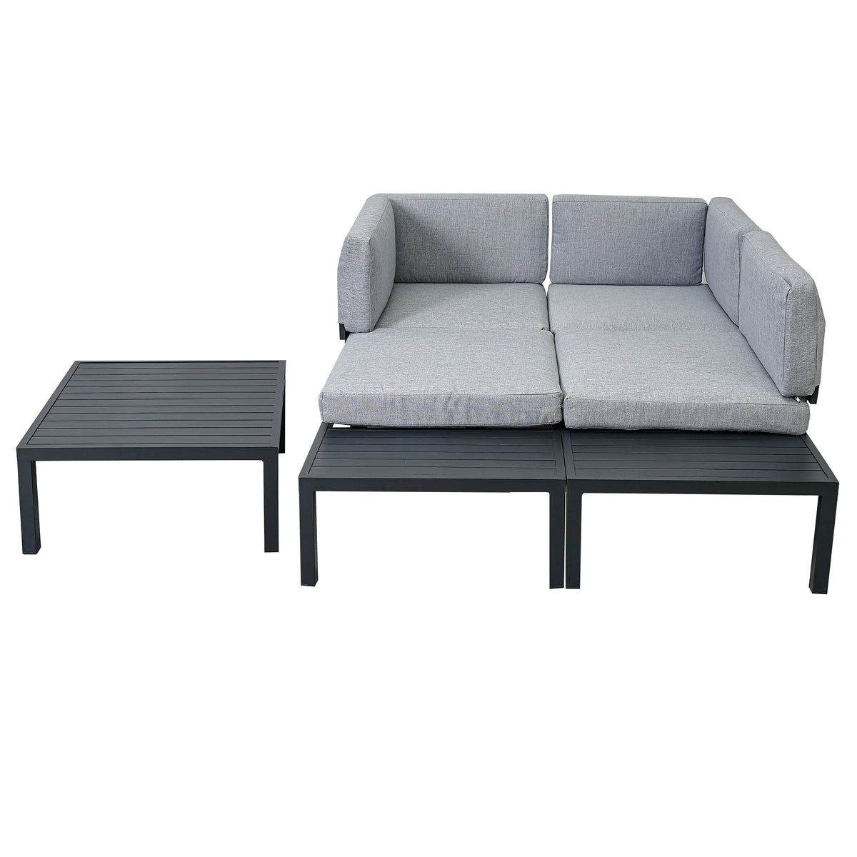 Aluminum Outdoor Sectional Sofa Set V7224