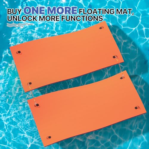 12 ft 3 Layer Tear Resistant XPE Foam Floating Water Mat D44312