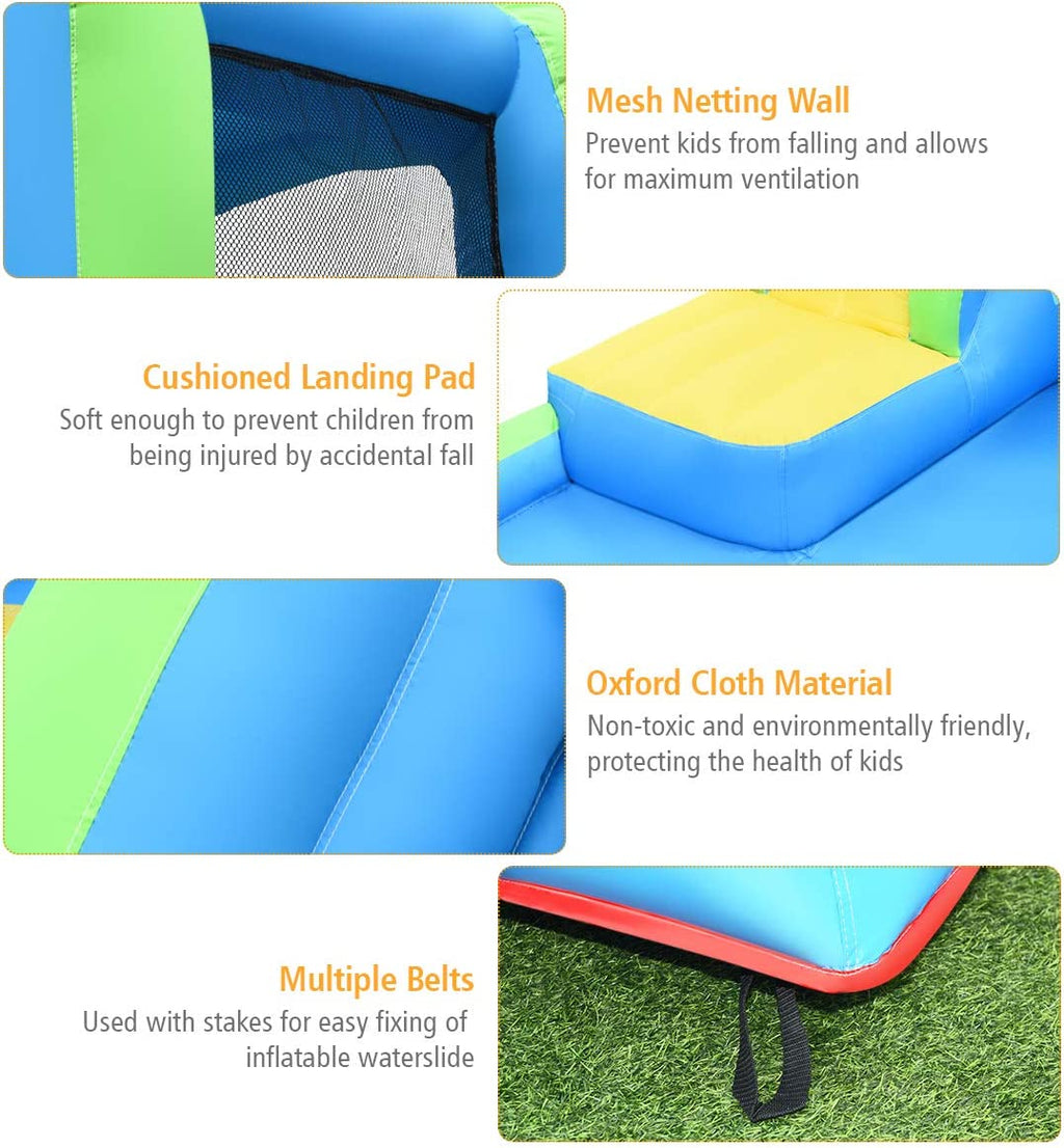 Inflatable Water Slide with Splash Pool and Climbing R1922