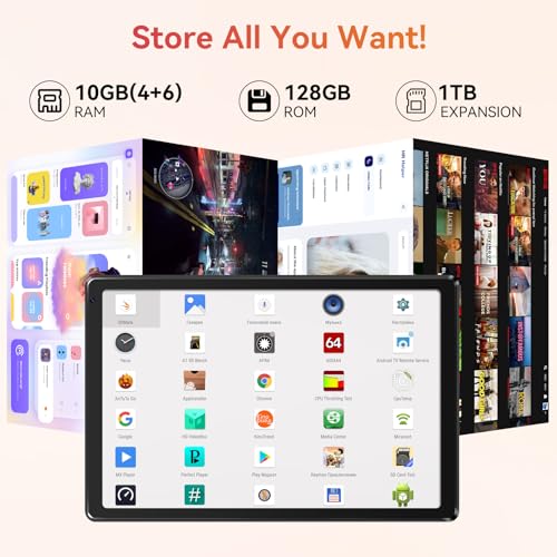 10.1" Android Tablet with Octa-core Processor 10GB RAM 128GB ROM B525901
