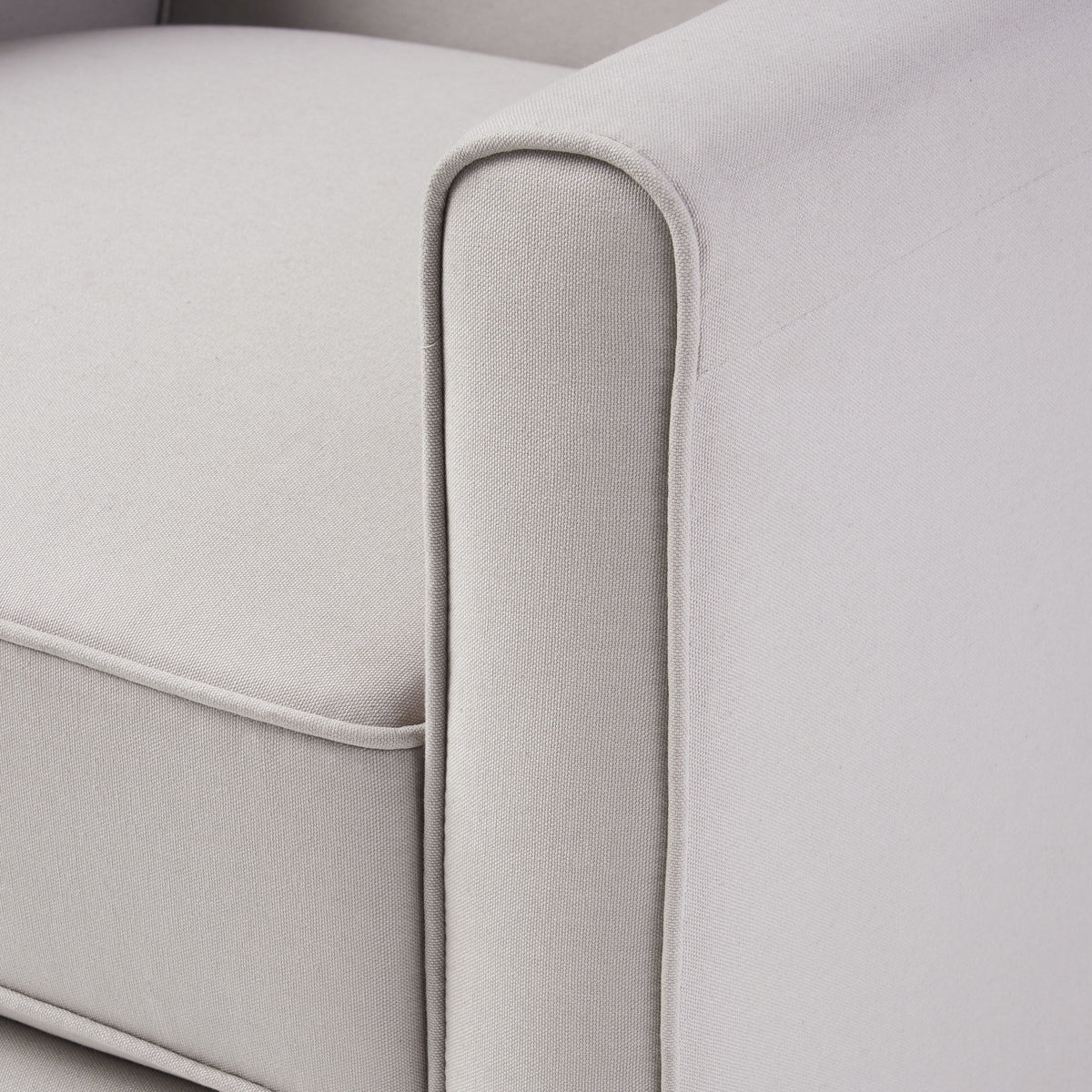 Gray Fabric Upholstered Pushback Recliner K6719
