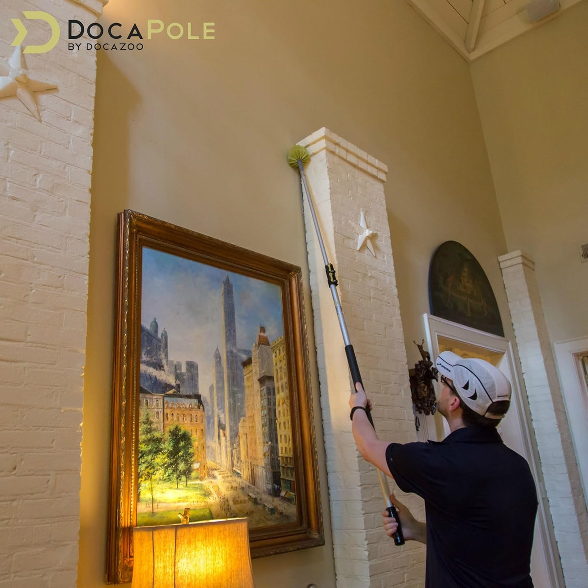 Telescoping Extension Pole with Cobweb Duster G21501