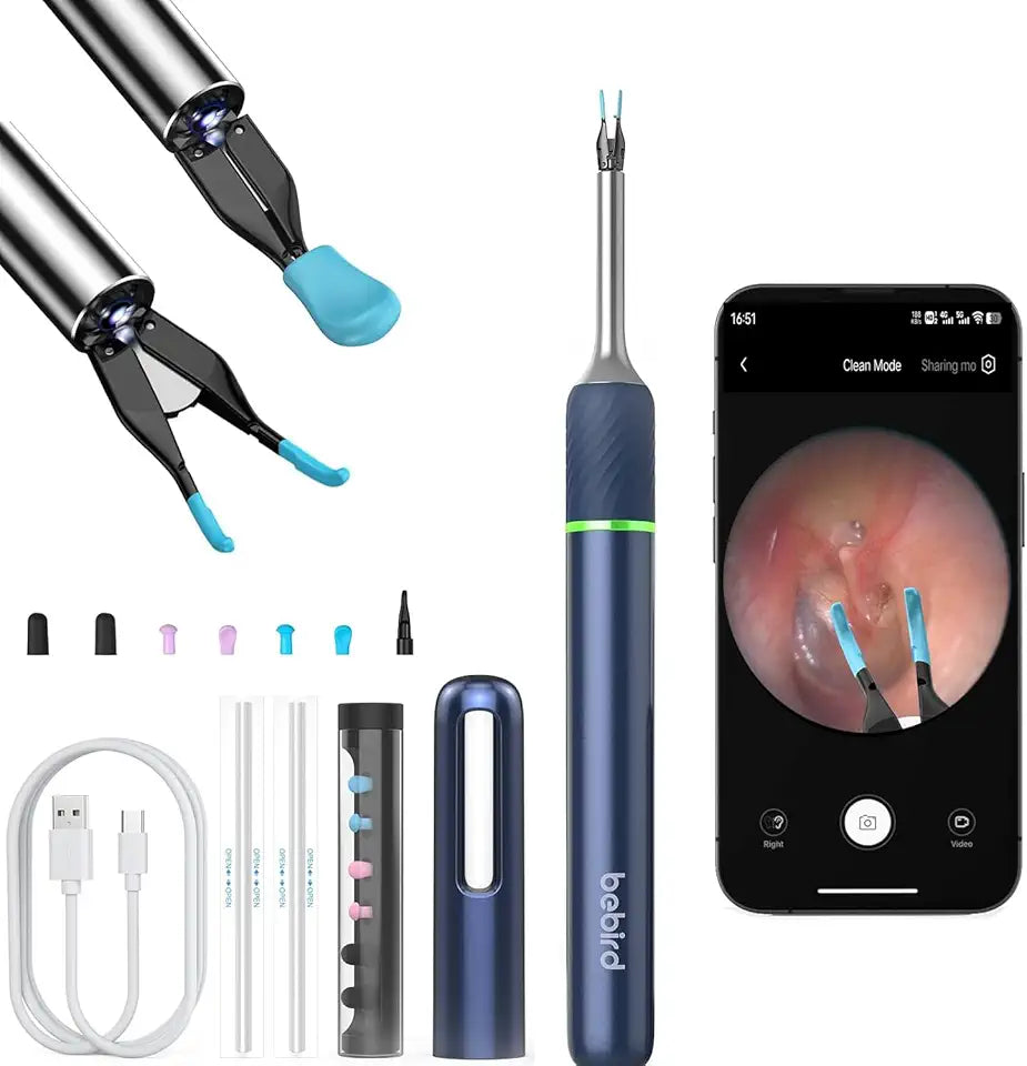 Ear Wax Tweezers with Camera and Light T883298