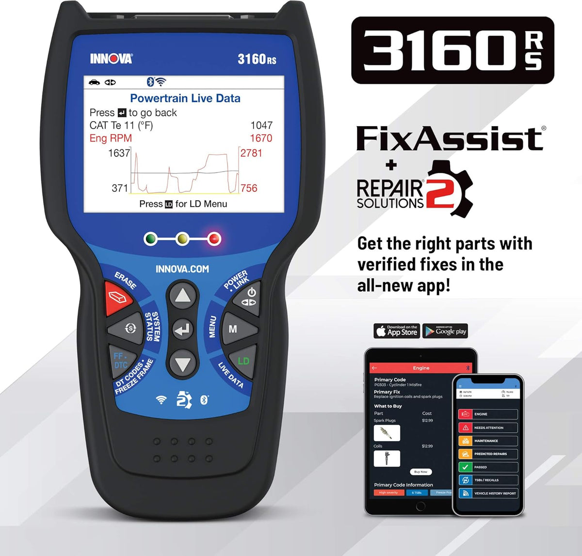 OBD2 Scanner with ABS Bleed and Oil Light Reset T9846