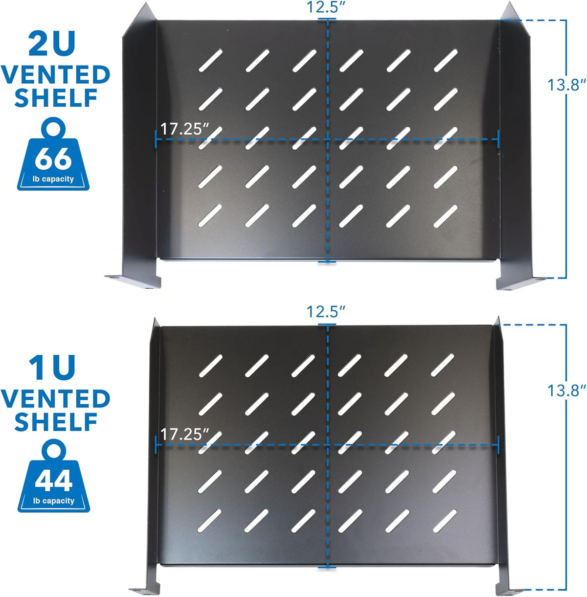 15U Server Rack with 2 Shelves T52261