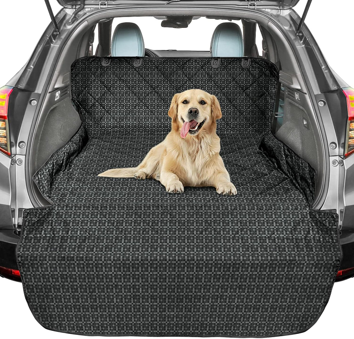 Water Resistant Non-Slip Black SUV Cargo Liner T98991