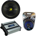 12 Dual 4 Ohm Car Subwoofer with Amplifier & Amp Kit M647031