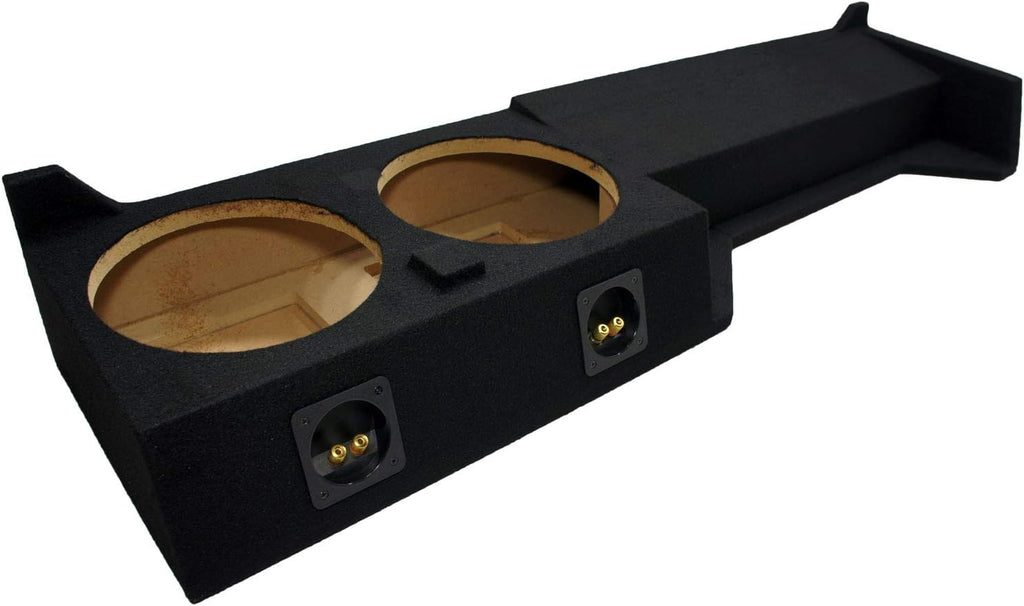 Compatible with 2005-UP Nissan Frontier Crew Cab Dual 10 Sub Box Y110889