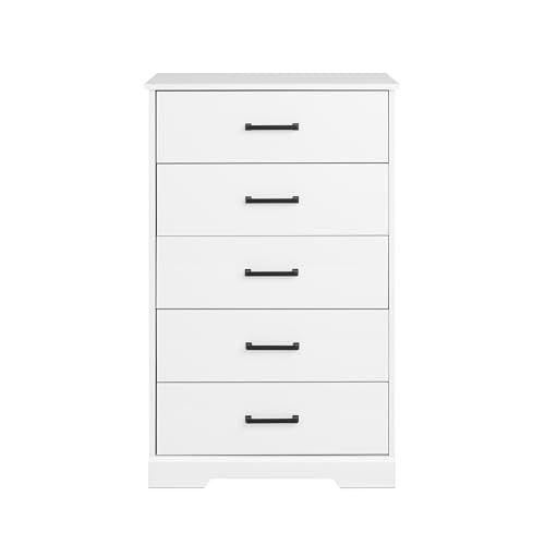 Black 5 Drawer Chest of Drawers G7521
