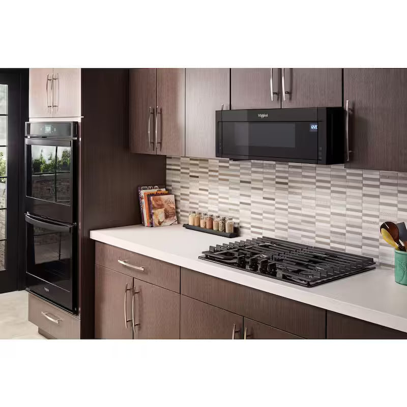 Black 4 Burner Gas Cooktop with Cast-Iron Grates C52551