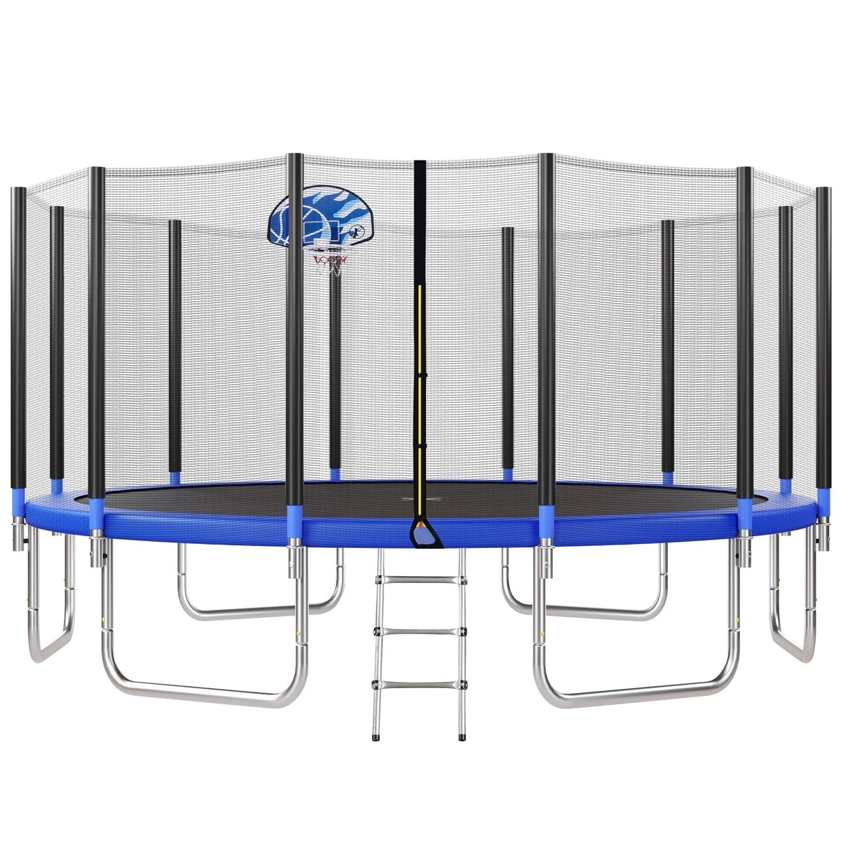 14FT Trampoline with Enclosure and Ladder H844547
