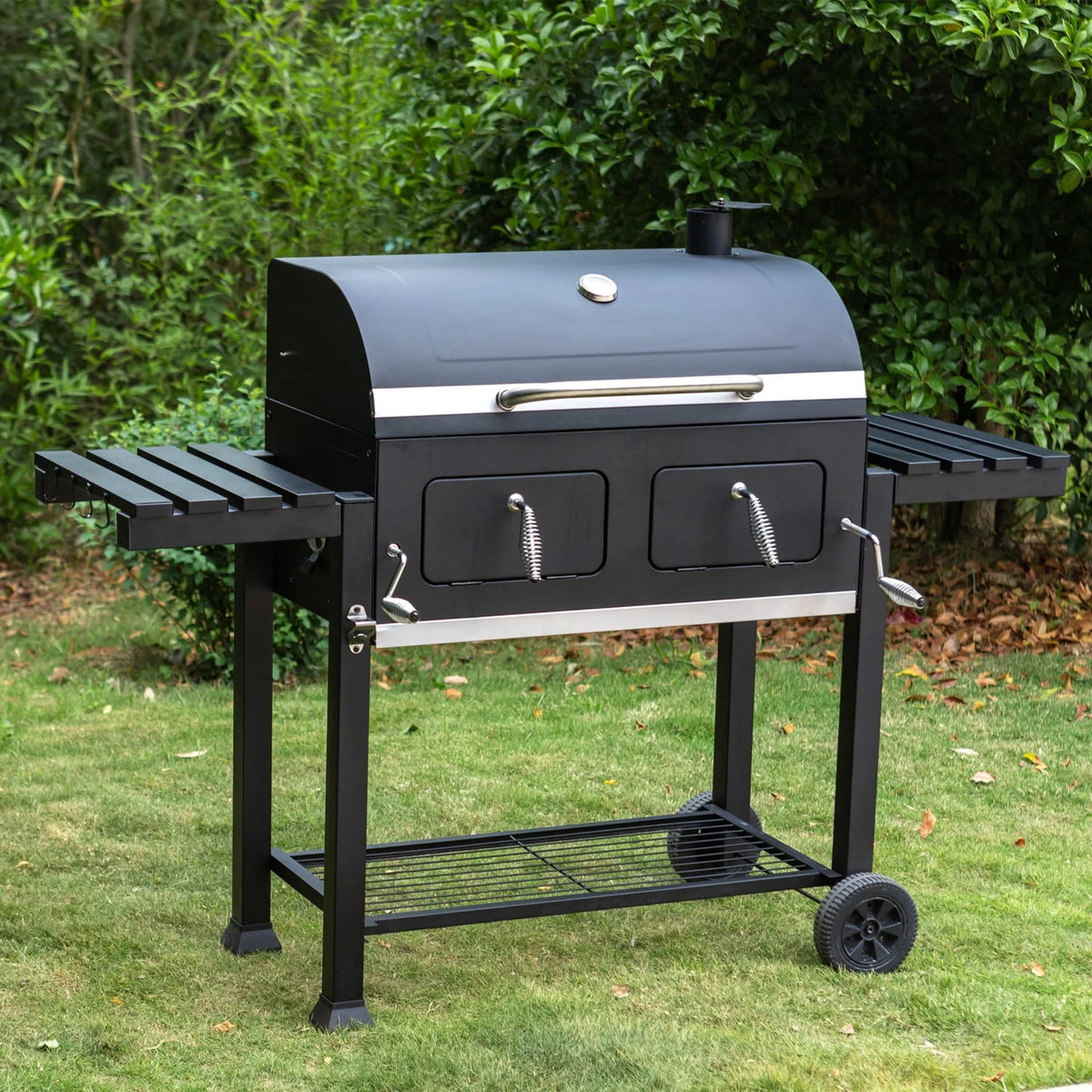 Charcoal Grill Portable BBQ Grill Black P697507