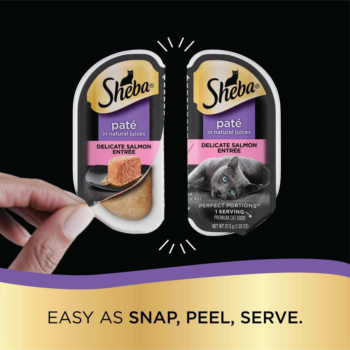 Savory Chicken & Salmon Pate Wet Cat Food A8367