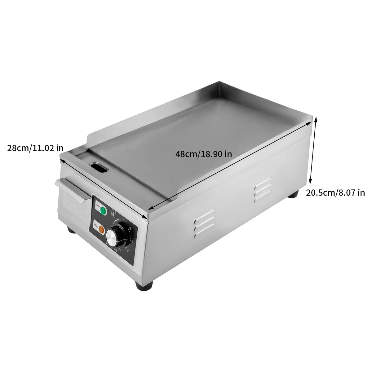 1300W Flat Top Electric Grill K92375