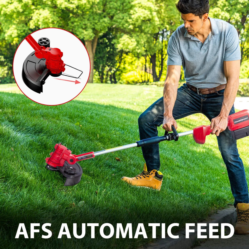 40V 4.0Ah Cordless String Trimmer/Edger and Blower Combo Kit W632