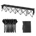 Portable Folding Bench with Carry Bag & Backrest G201856