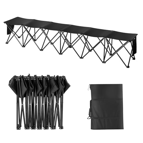 Portable Folding Bench with Carry Bag & Backrest G201856