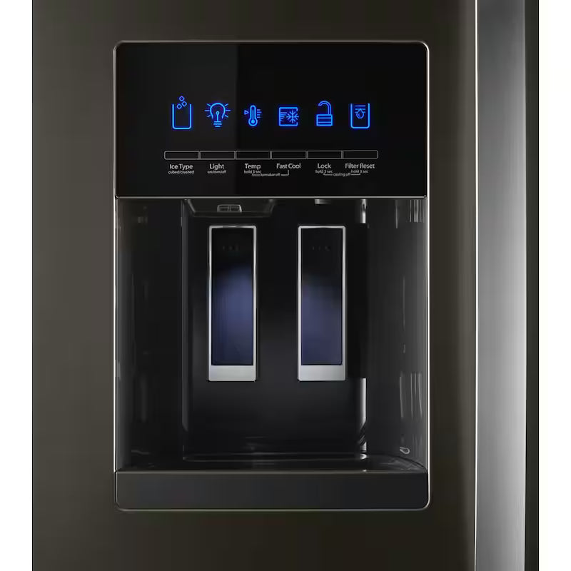 French Door Refrigerator in Black Stainless Q807695