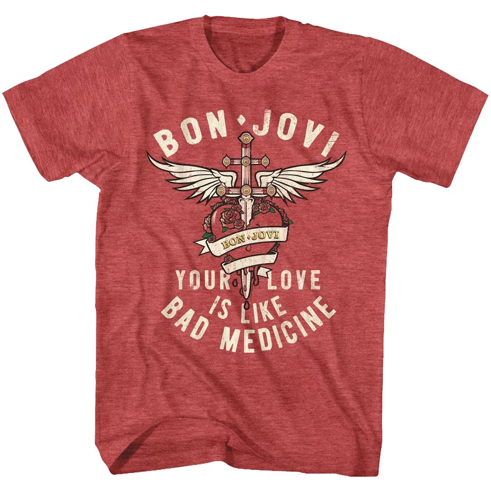 Red Heather Adult T-Shirt G79145