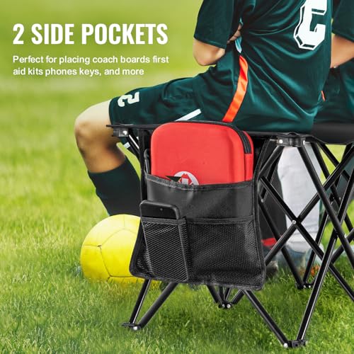 Portable Folding Bench with Carry Bag & Backrest G201856