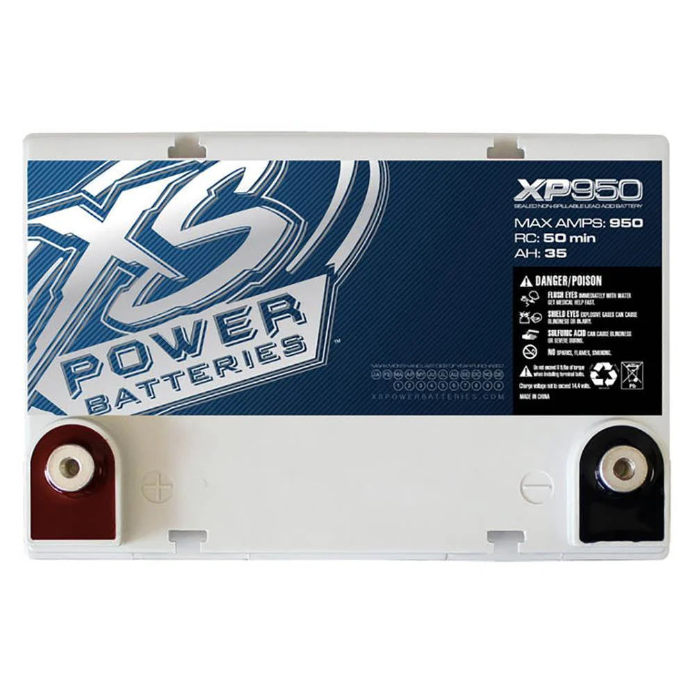 12 Volt AGM Car Audio Battery with Hardware P3121