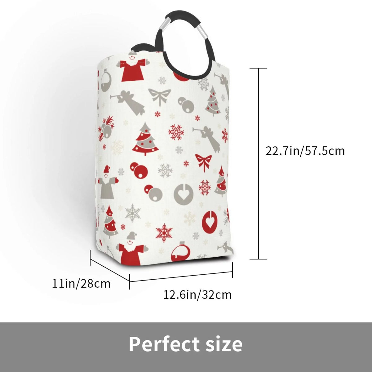 50L Rectangular Foldable Laundry Hamper L4796