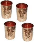 2 Hammered Pure Copper Tumbler Glass Set H46122