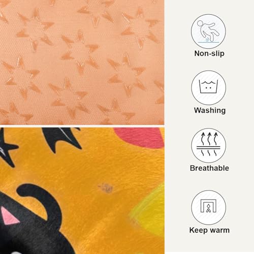 Soft Machine Washable Dog Bed Mat with Anti-Slip Bottom L196