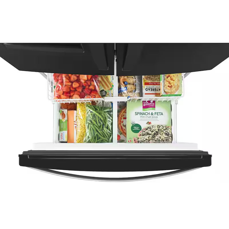 French Door Refrigerator in Black Stainless Q807695