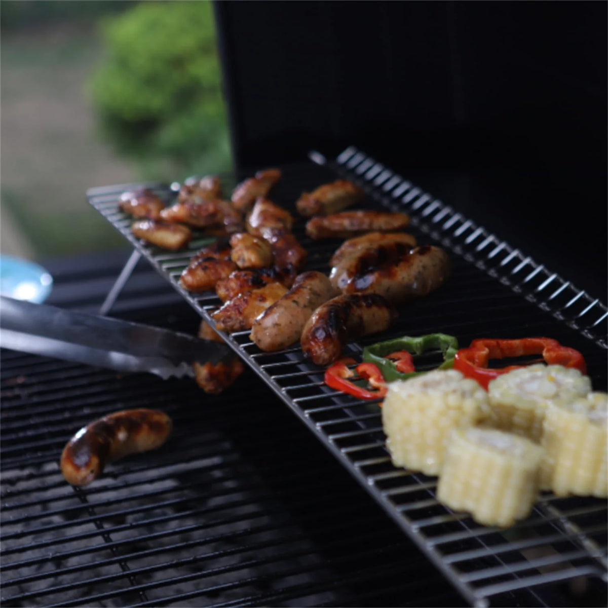 Charcoal Grill Portable BBQ Grill Black P697507