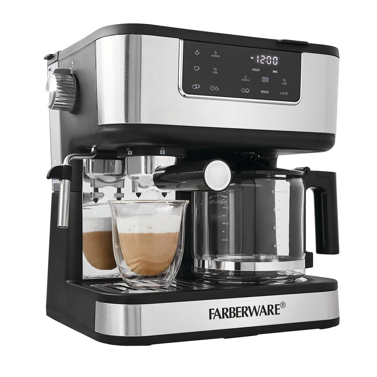 10 Cup Coffee and Espresso Maker E46042