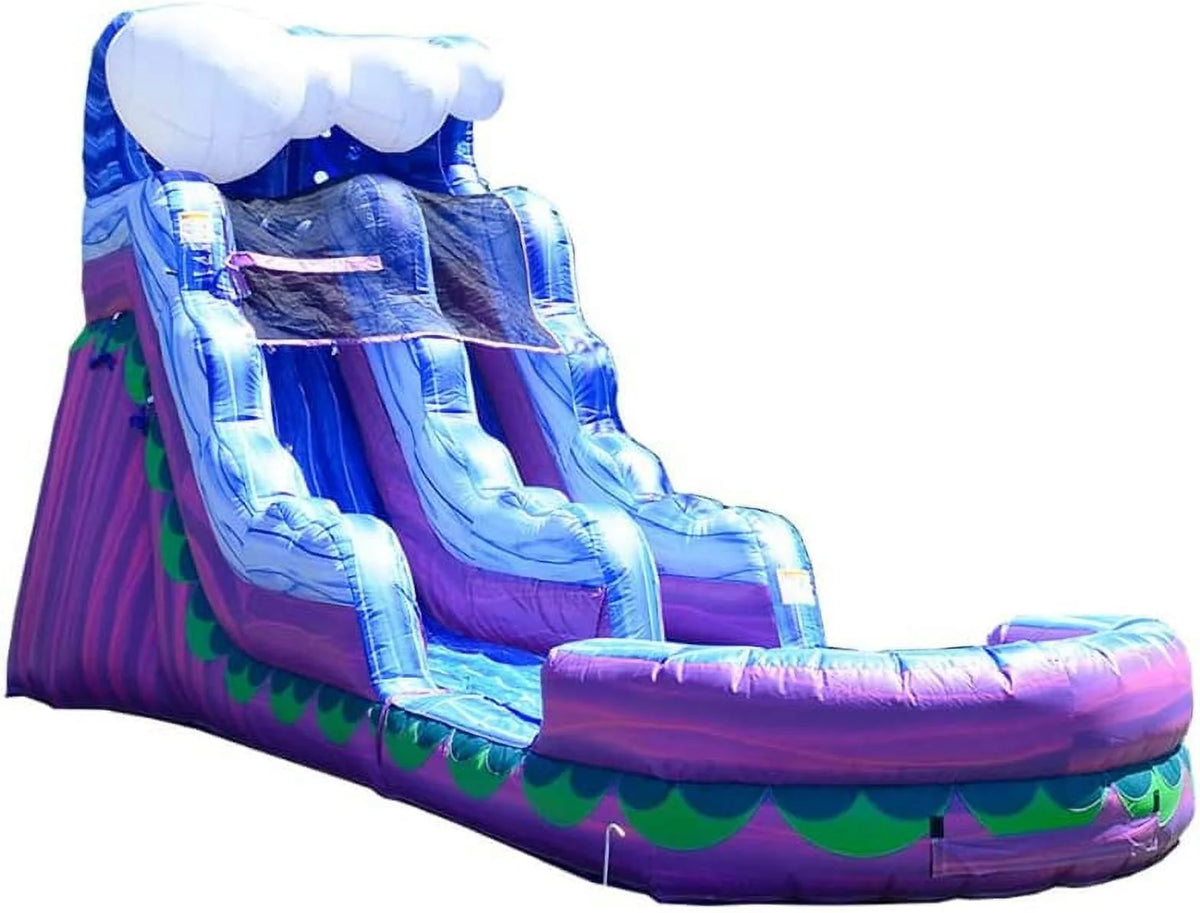 Commercial Grade Inflatable Water Slide with Splash Pool E118480